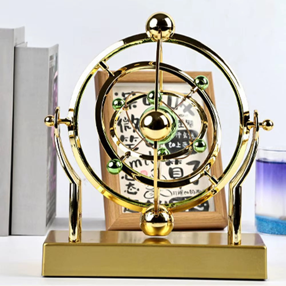 Celestial Orbit Perpetual Motion Pendulum - Educational Desk Toy and Office Stress Reliever